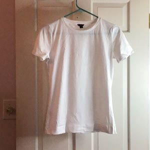 Ann Taylor White T-Shirt